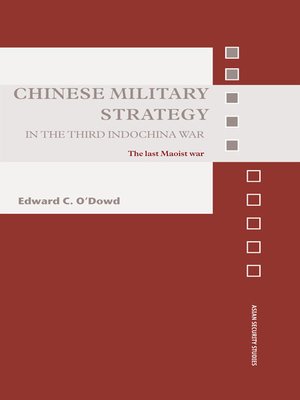 cover image of Chinese Military Strategy in the Third Indochina War